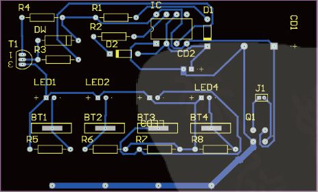 电池充电器电路PCB设计方案 电池充电器电路PCB设计方案